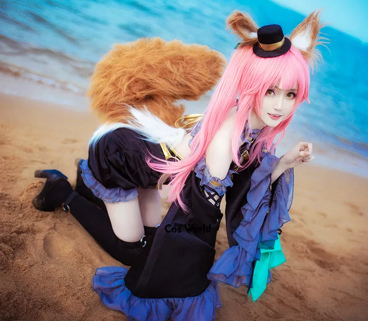 Форменная форма Fate EXTRA Magic Tamamo no Mae костюмы для косплея аниме| |