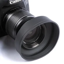 67 мм 3-этап Резина бленда для Canon Nikon Sony Pentax Olympus DSLR 67 мм объектив