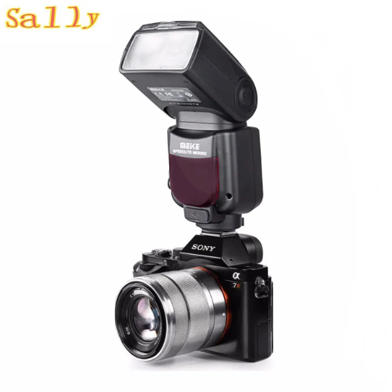 Вспышка MEIKE MK-930 II LCD GN58 для камеры Sony MI Hotshoe A7 A7R A7S A6300 A6000 | Электроника