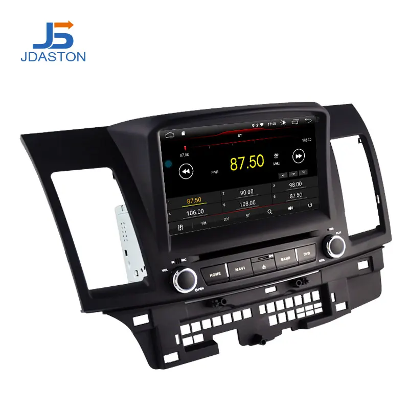 Perfect JDASTON Android 9.1 Car DVD Player For Mitsubishi Lancer EX EVO Lancer 10 Multimedia GPS Navigation 2 Din Car Radio IPS Stereo 4