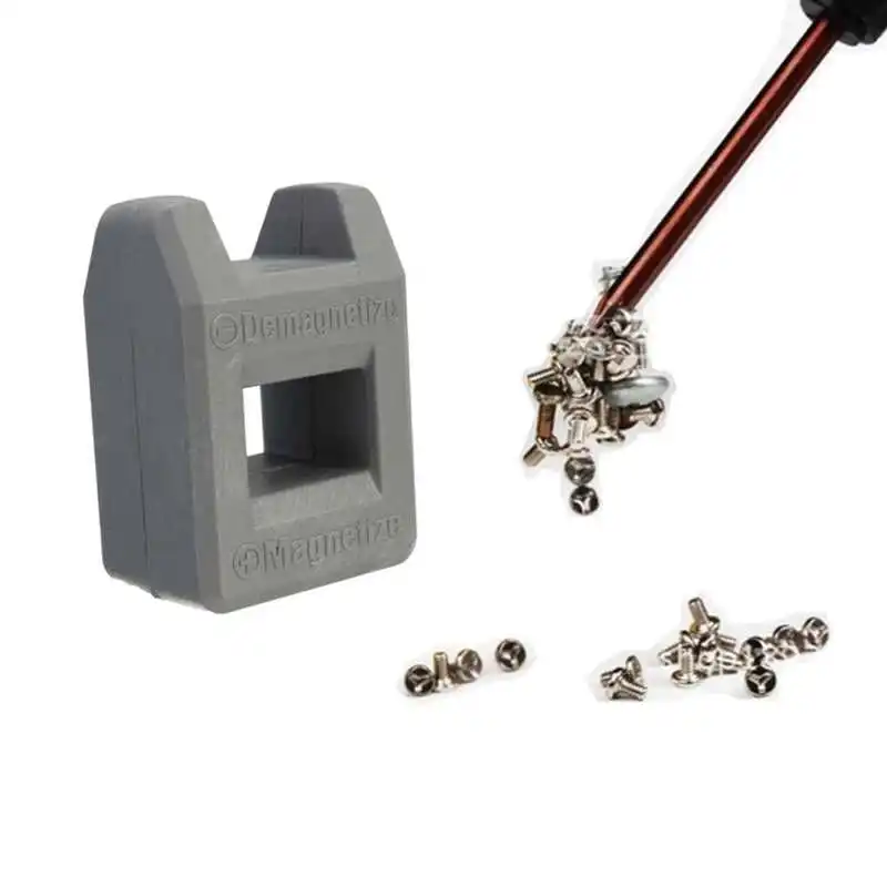 

Hoomall Magnetizer Demagnetizer Tool Insulated Screwdriver Magnetic Pick Up Tool Screwdriver Quick Magnetic Degaussing Tools New