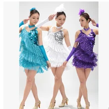 Девушка Костюмы для латиноамериканских танцев танцевальная Платья для женщин для кисточкой стиль ча-ча/Румба/самбы/Костюмы для бальных танцев/Танго Костюмы дети танцевальный Костюм Обувь для девочек танцевальная одежда 7