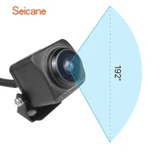 Seicane HD Автомобильная резервная камера для парковки камера заднего вида с углом обзора 192 градусов по горизонтали