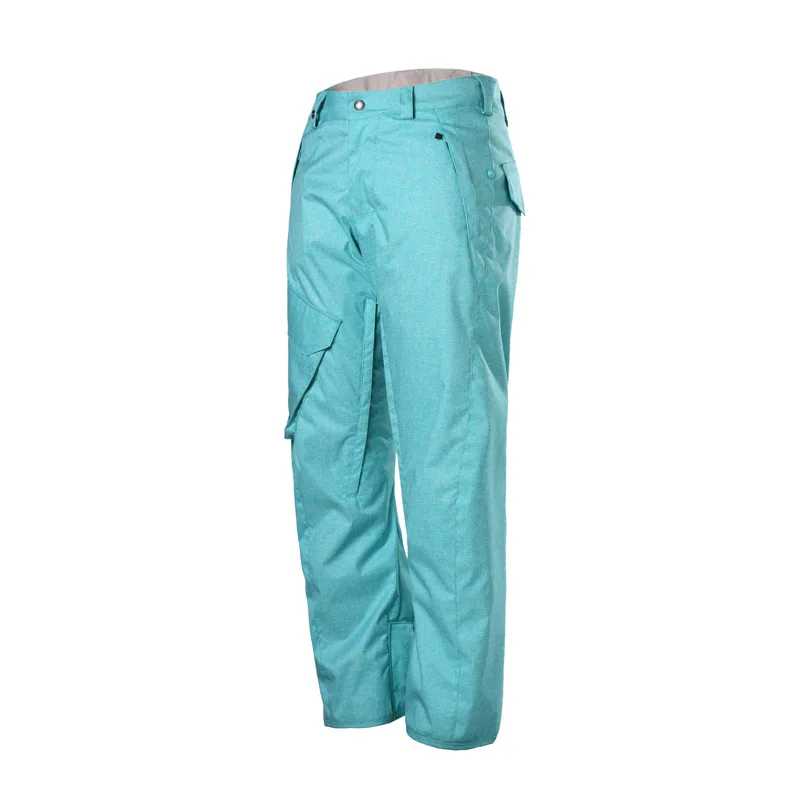 GSOUSNOW зимние теплые и водонепроницаемые мужские лыжные штаны Одноплатные двухбортные заряженные брюки 819