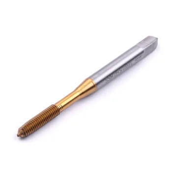 

1pcs M8*1.25mm TiCN NRT Thread Hand Tap HSS Titanium Coated Forming Tap