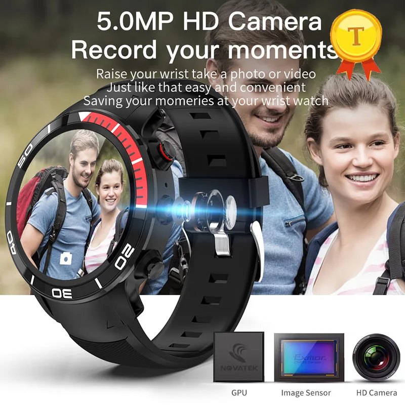 Самые продаваемые IP68 Водонепроницаемые android gps wifi sim Смарт часы спортивные