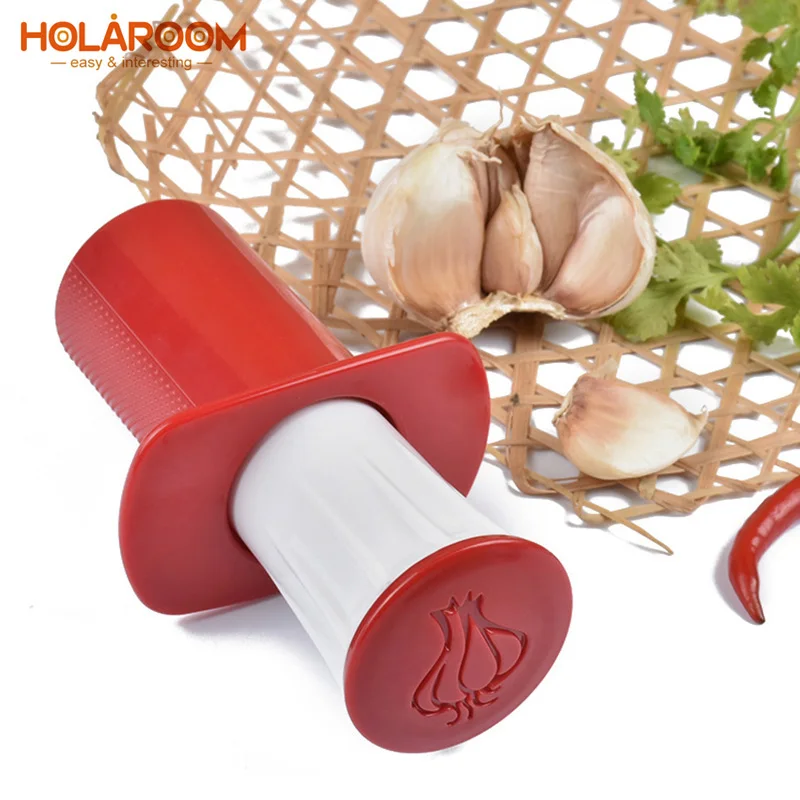 Holaroom Manual Press Garlic Ginger Twist Cutter Crusher Cooking Tool