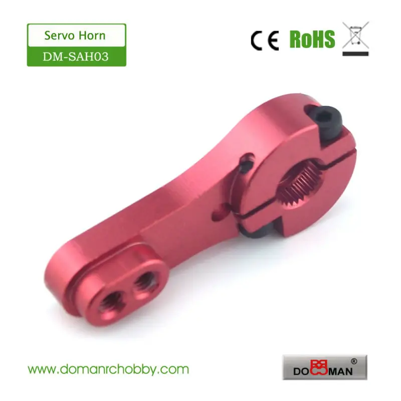 

10pcs/lot 25T Single sided adjustable Aluminum clamp servo horns servo arms