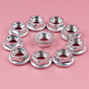 

10pcs/lot Bar Nuts For Husqvarna 372 365 362 359 357 353 351 350 345 268 272 66 61 55 51 385 390 Chainsaw Replacement Spare Part