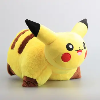 

EMS Free Shipping 20 Pcs/Lot Pikachu Plush Cushion & Pillow Lovely Pikachu Stuffed Dolls 42*30cm