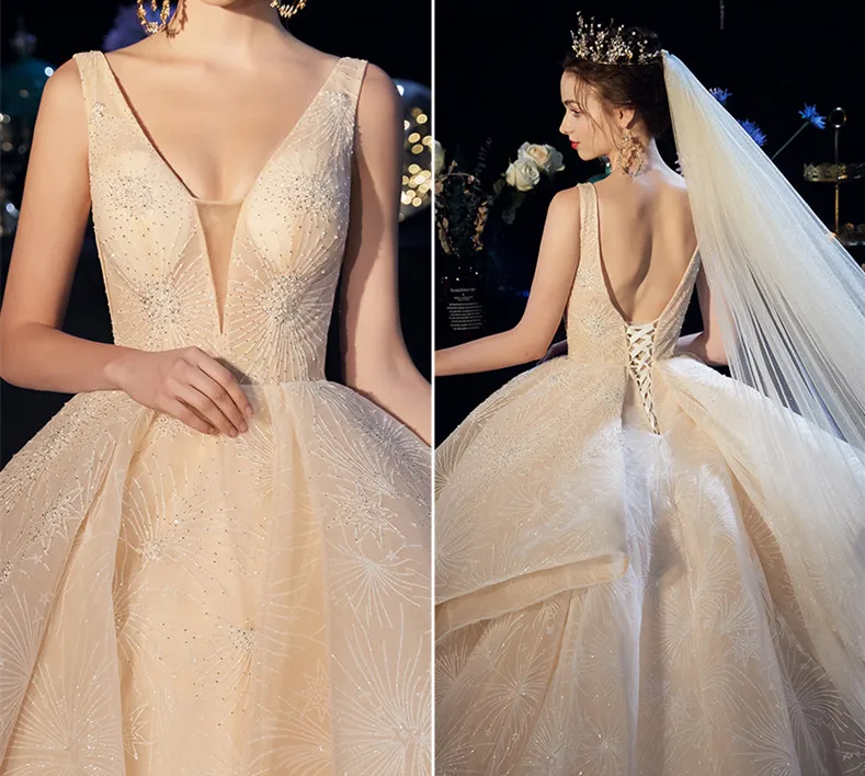 Роскошная свадебная одежда Vestidos свадебное платье vestido de noiva robe de mariage vestido de noiva curto настроить свадебное платье