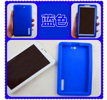 

Customized Colorful TPU Soft Silicone Case Cover Shell For 7" TEXET TM-7076 X-pad NAVI 7.1 3G Tablet Free Shipping