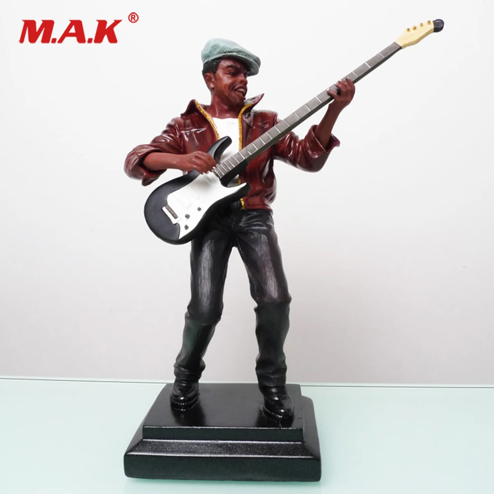 27.5cm Figure Model Black Guitar Music Character Sculpture for Collection Gift
27.5cm Figure Model Black Guitar Music Character Sculpture for Collection Gift