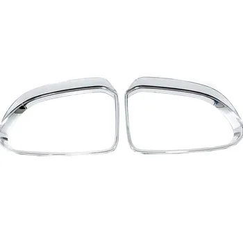 

For Hyundai Santa Fe 2019 ABS Door Side Wing Rear View Mirror Rain Eyebrow Shield Cover Mirror Visor Shade Trim Car Accessories