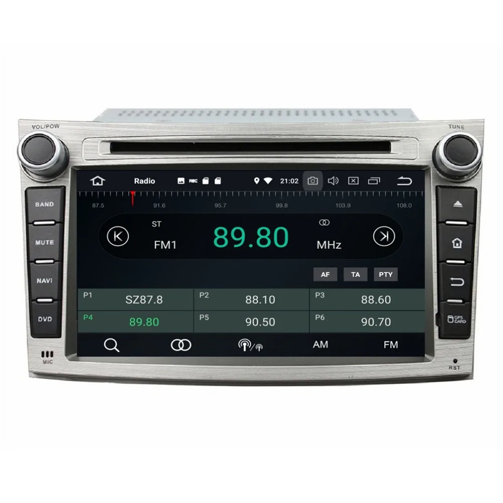 Best IPS screen 7" Android 8.0 Octa Core Car DVD for Subaru Outback Legacy 2009 2010 2011 2012 Stereo Radio GPS WiFiI Mirror-link USB 2