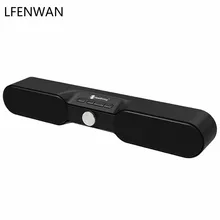HIFI Portable Wireless Bluetooth Speaker Stereo Soundbar TF FM USB Subwoofer Column for Computer TV Phone HIFI Portable Wireless Bluetooth Speaker Stereo Soundbar TF FM USB Subwoofer Column for Computer TV Phone