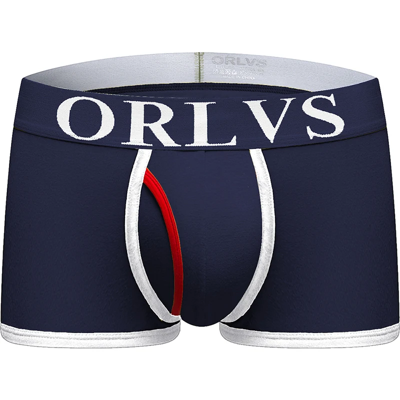 

DEWVKV 2019 Comfortable Mens Underwear Boxers Shape Up Underpants Male Panties Shorts High quality Sizes M-XXL Sexy 4 Colors XXX