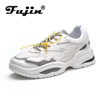 

Fujin Women Sneakers Thick Sole Ladies Casual Shoes Dropshipping Platform Shoes Chunky Dad Sneakers Chaussures Femme Autumn Shoe