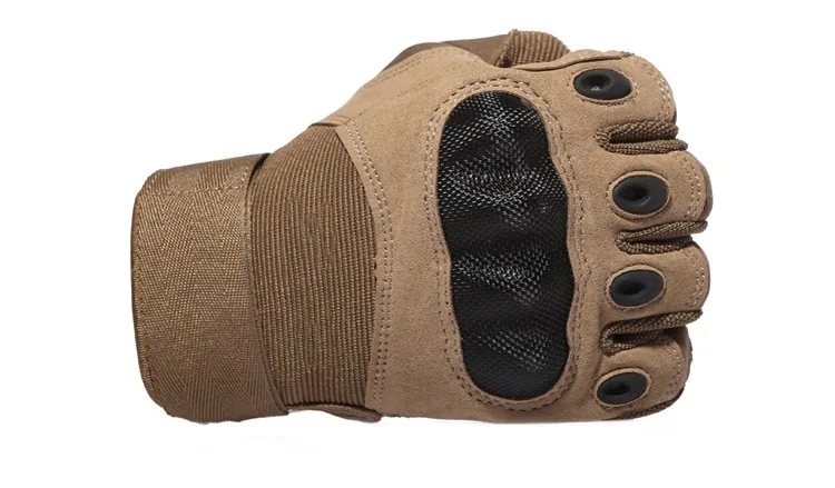 Army Gear Tactical Gloves Men Full Finger SWAT Combat Military Gloves Militar Carbon Shell Anti-skid Airsoft Paintball Gloves