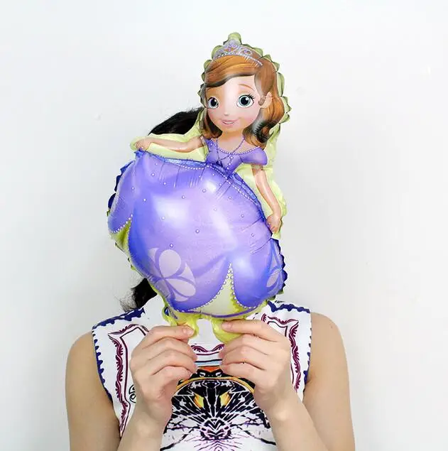 Гигантские Воздушные шары из фольги 102 см для принцесс, Соф, Королева София, вечерние шары для девочек, большие надувные воздушные гелиевые шары - Цвет: G