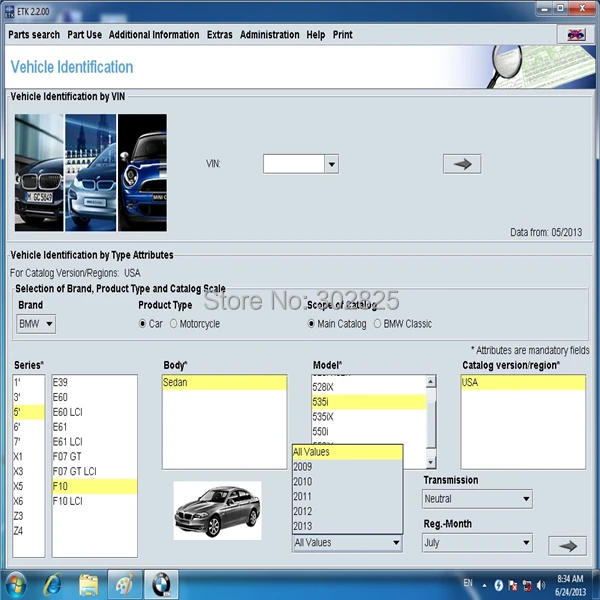 Web etk bmw