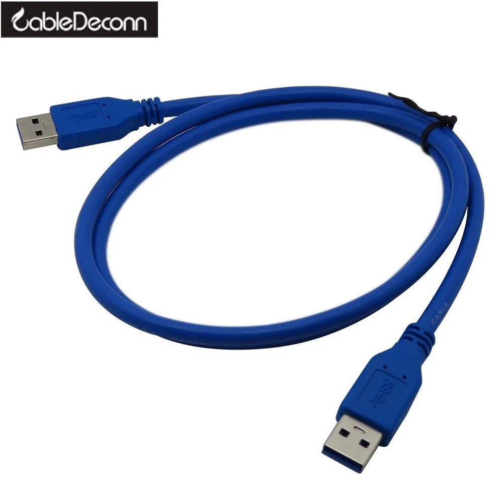 1 шт. Стандартный Супер Скоростной USB 3,0 кабель A папа к USB 3,0 A папа L = 1 м