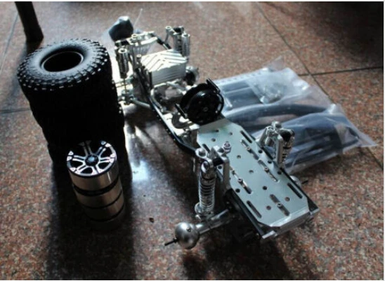 Шасси из сплава CNC Carframe 1/10 RC Crawler SCX10 90021 | Игрушки и хобби