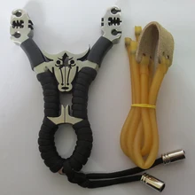 Freeshiping Hunting Slingshot 440 Stainless Steel Catapult caza traditional slingshot katapult send ruubers