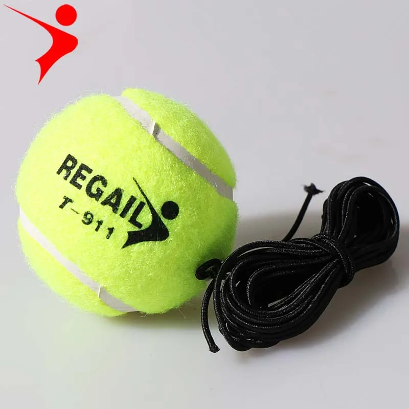 Одиночный Теннисный тренажер для самостоятельного обучения теннису тренировочный инструмент для упражнений для тенниса тренажер плинтус спарринг устройство - Цвет: Tennis