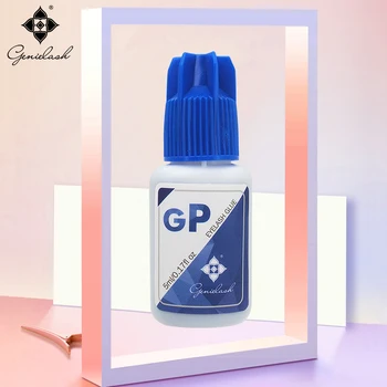 

Genie 5ml GP Glue for Eyelash Extension 1-3 seconds Fast Drying low irritation long lasting eyelash glue professional makeup use