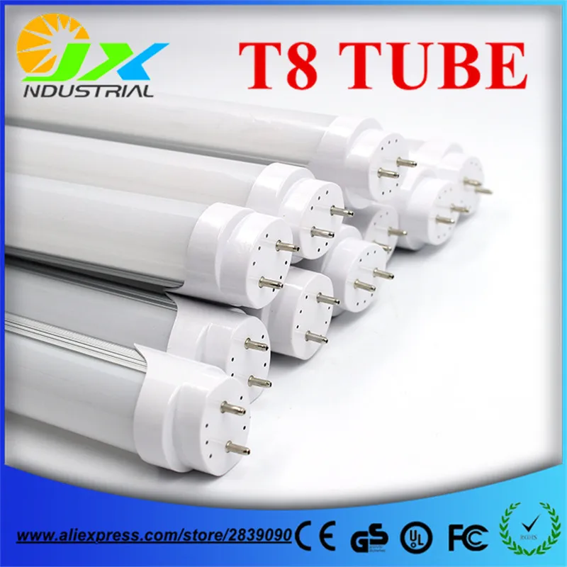 

Hot Sale LED T8 Tubes Light 0.9m/1.2m 1200mm LED Wall Lamp High Brightness 20W 4FT Flourescent Bulb Lights AC85-265V Home Tube