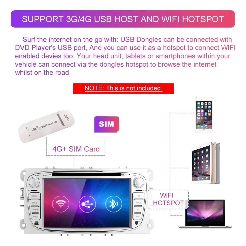 Excellent IPS Xonrich2 Din Android 9 Car Radio GPS Car Multimedia Player for FORD/Focus 2 3 S-MAX/Mondeo 4 C-MAX/Galaxy Kuga Navigation 4G 11 Excellent IPS Xonrich2 Din Android 9 Car Radio GPS Car Multimedia Player for FORD/Focus 2 3 S-MAX/Mondeo 4 C-MAX/Galaxy Kuga Navigation 4G 11
