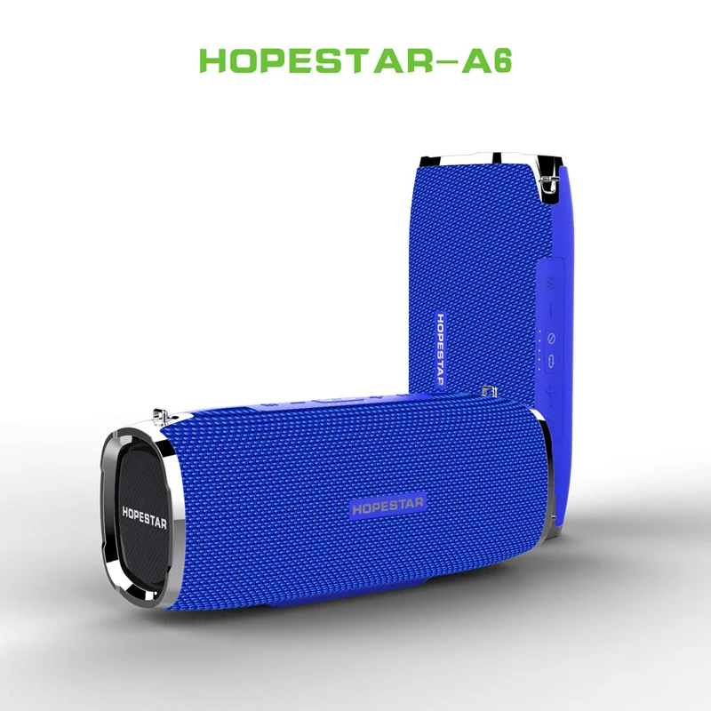 HOPESTAR A6 Bluetooth динамик Портативный беспроводной громкий динамик открытый IPX6 Водонепроницаемый большой внешний аккумулятор 3D стерео звук