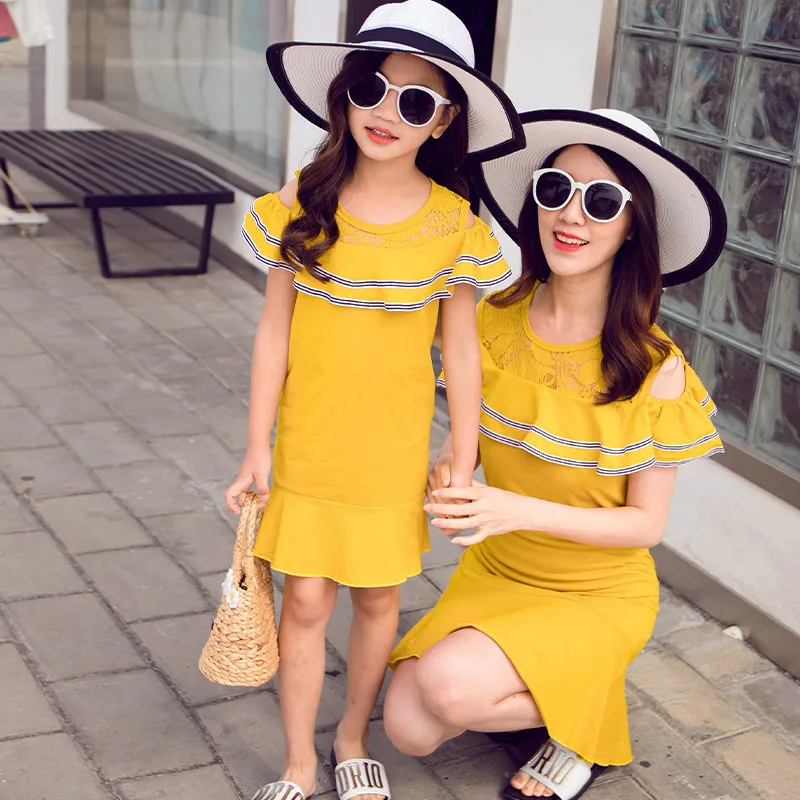 matching mum daughter dress