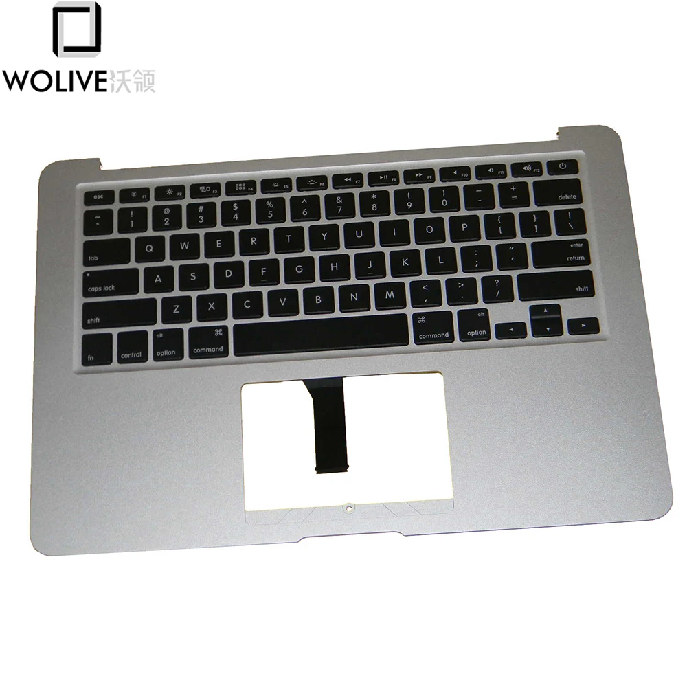 Wolive New Top Case Topcase Palm Rest US Keyboard for font b MacBook b font Air