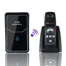 Высокое качество 2,4G цифровой беспроводной аудио дверной телефон дверной звонок Домофон системы