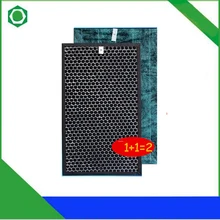 1 комплект с активированным углем hepa фильтром+ формальдегид фильтр для Sharp KC-C150SW KC-W380SW-W KC-Z380SW KI-BB60-W Воздухоочистители