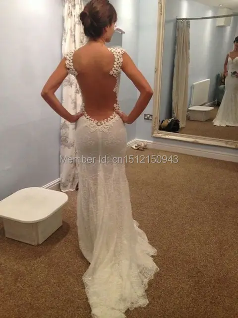 Low-Cut Top Wedding Dresses