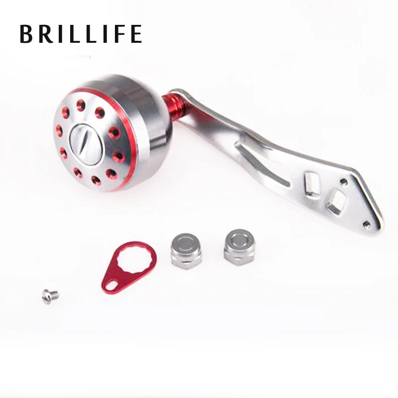 BRILLIFE BaitCasting Reel Handle Replacement Handle Rocker for Daiwa Shimano ABU Spinning Reels
