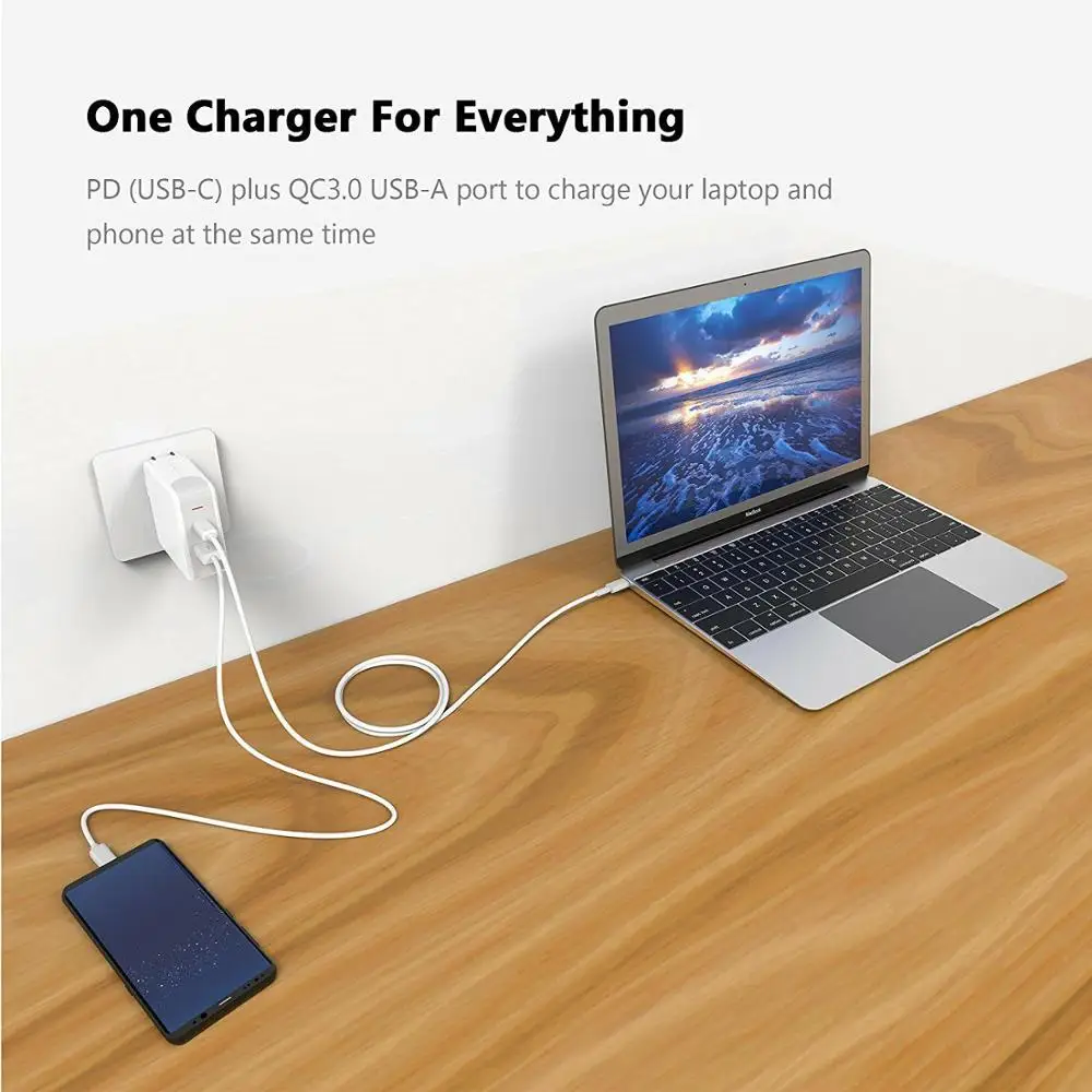 30 Вт USB PD зарядное устройство для iPhone Xs X MacBook Quick Charge type C PD 3,0 зарядное устройство для мобильного телефона Быстрая зарядка type-c PD зарядное устройство