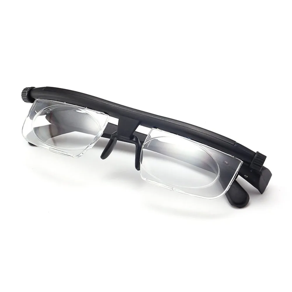 

Adjustable Glasses Non-Prescription Lenses for Nearsighted Farsighted Computer Reading Driving Unisex Variable Focus Glasses