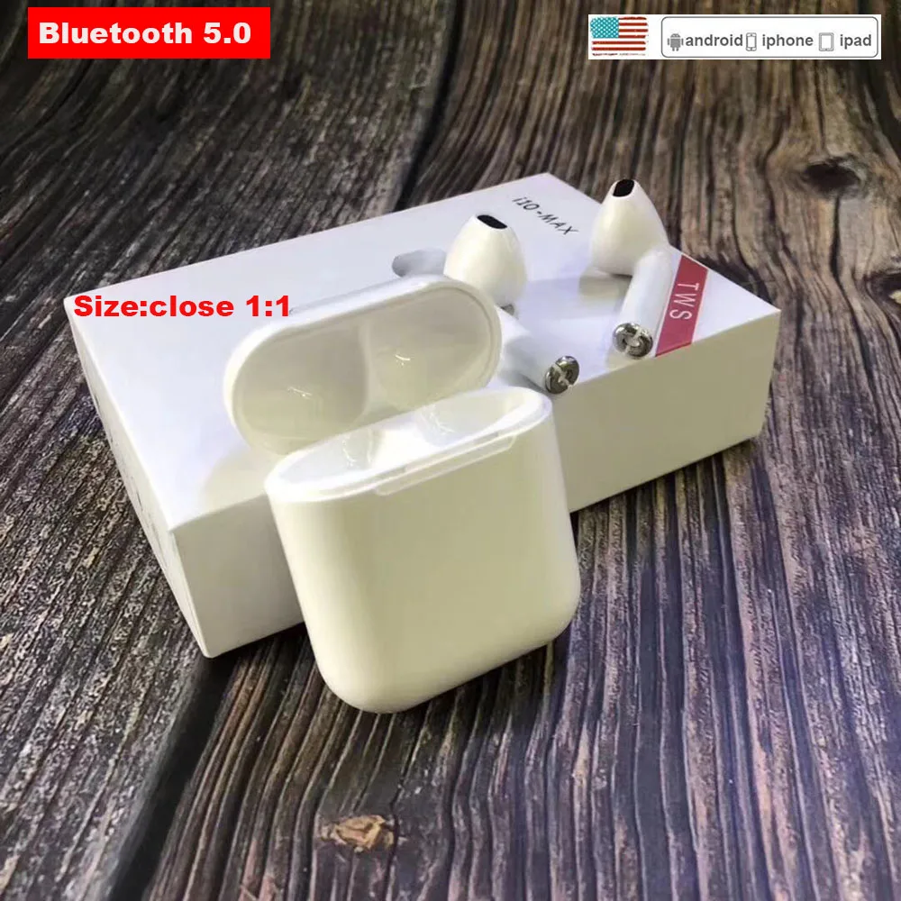 

New i10 maxtws pods 1:1 Bluetooth Earphone Earbuds Wireless pk i10 i12 i20TWS pods for iphone android