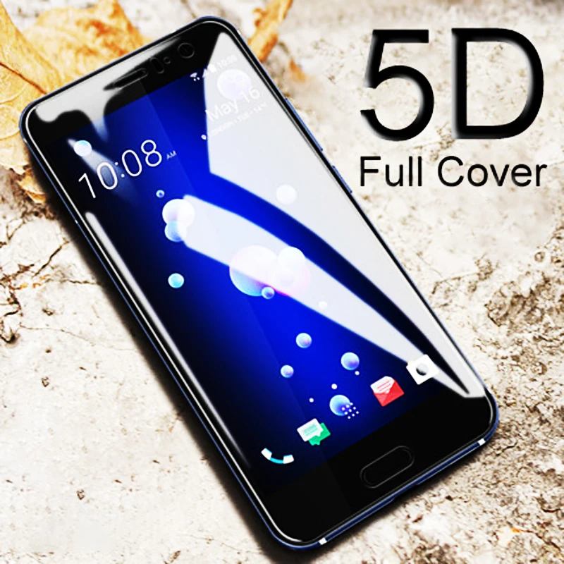 5D закаленное стекло для Huawei P20 Lite полное покрытие круглый край 9H Pro P10 Mate 9 10 защита