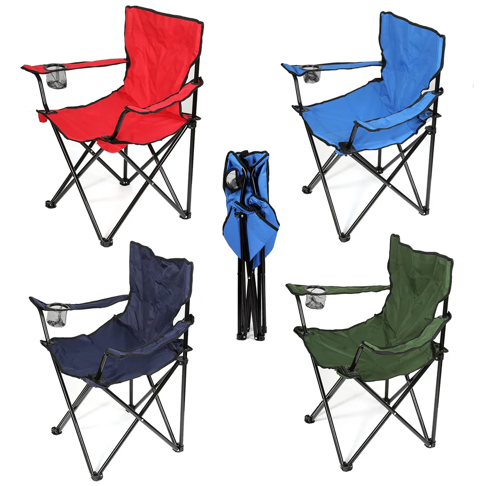 2018 Portable Folding Camping Chair Fishing Chair Oxford Cloth Lightweight Seat for Outdoor
