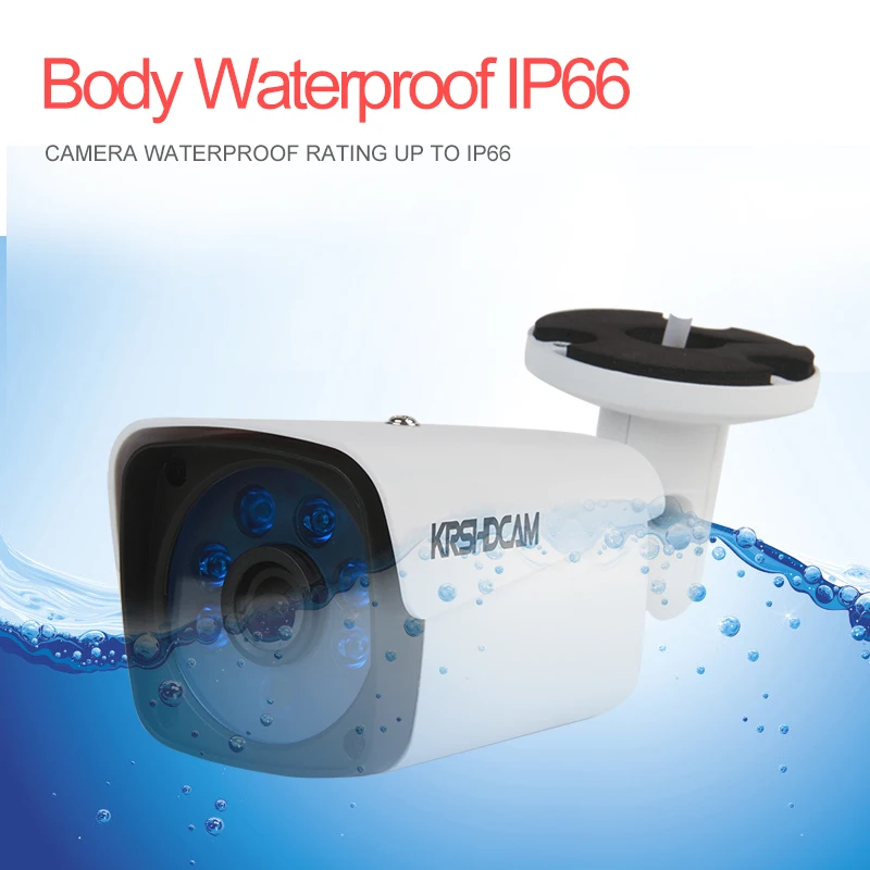 KRSHDCAM 4CH CCTV Системы 1080 P AHD 1080N DVR 4 шт. 3000TVL ИК Водонепроницаемый Открытый