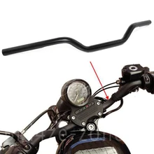 " 25 мм мотоциклетный матовый черный руль 29,5" широкий для Harley Sportster XL 883 1200 все годы