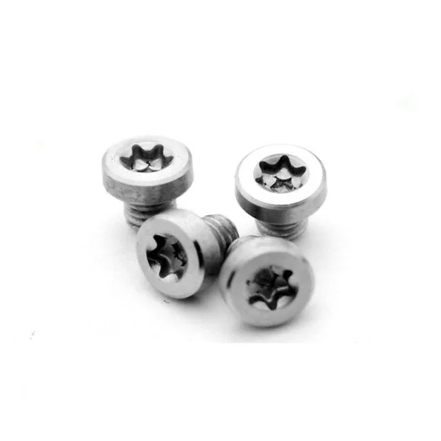 

Diy Knife material Making knife Handle screw T6 /T8 Plum flower sharp 10 size Straight knife folding nut Rivet