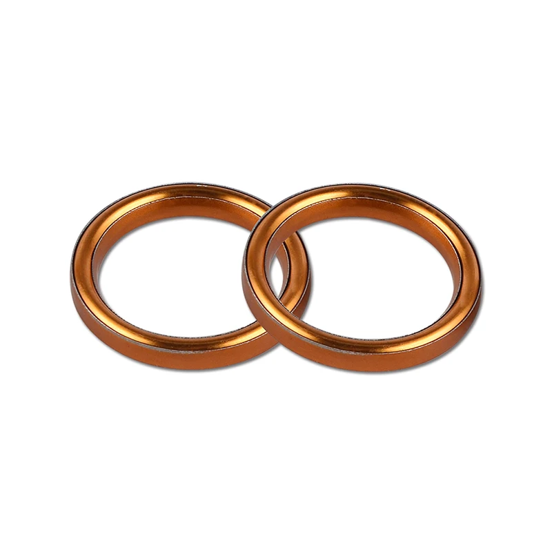 2PCS Exhaust Muffler Pipe Gasket For Honda VF750C VF750S VFR750F VFR750R VFR800 VFR800FI VF 750C 750S VFR 750R 750F 800