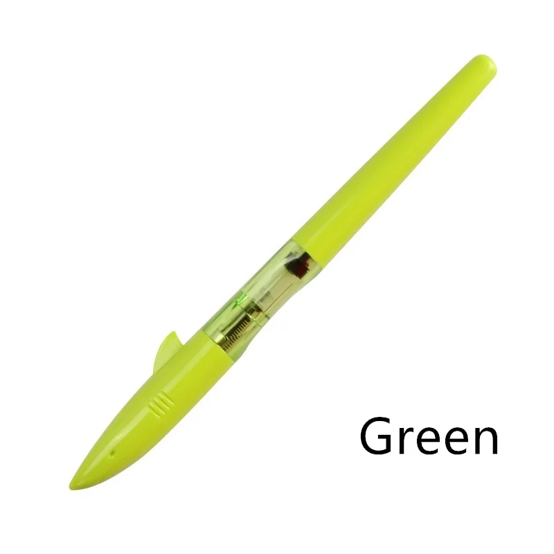 Акула авторучка 0.5 мм Iraurita металлический наконечник для написания каллиграфии канцелярия Школьные принадлежности caneta tinteiro A6739 - Цвет: Green