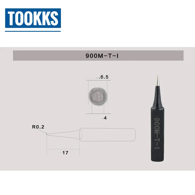 16 шт./лот без примесей свинца и 900M T наконечник паяльника комплект Weling Жало для Hakko 936/937/928 станция сварочная головка